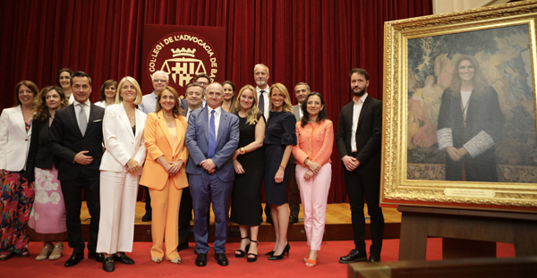 Presentación del retrato institucional de Mª Eugènia Gay i Rosell