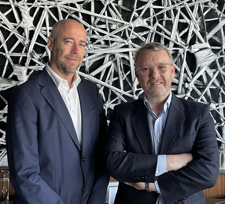 Alberto Bermejo y Francisco Vaciero, Presidente de Vaciero