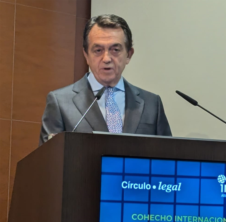 El presidente de In Law Alliance of Lawfirms, Diego Cabezuela