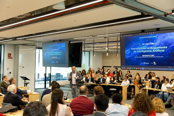 Iban García del Blanco, Eurodiputado y Miembro del equipo negociador del Reglamento Europeo de Inteligencia Artificial