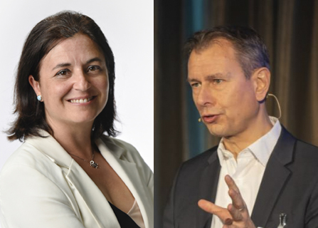 Idoia Salazar y Richard Benjamins