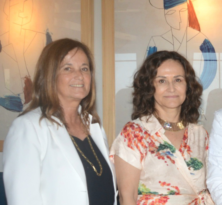 Mercedes Ríos y Begoña Longás