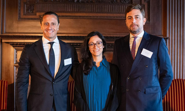 Alejandro González Lazzeri, Sara Sánchez y Javier Gómez