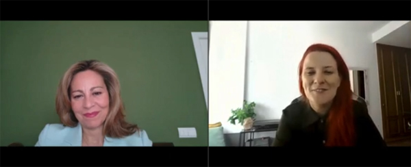 Mercedes Asorey y Alicia Feito