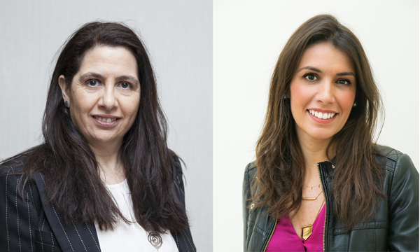 Encarna Orduna y Cristina Llop