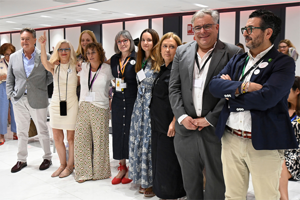 Integrantes del nuevo consejo directivo de la Mutualidad de Procuradores