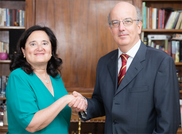 Mónica Sastre y Pedro Brufao