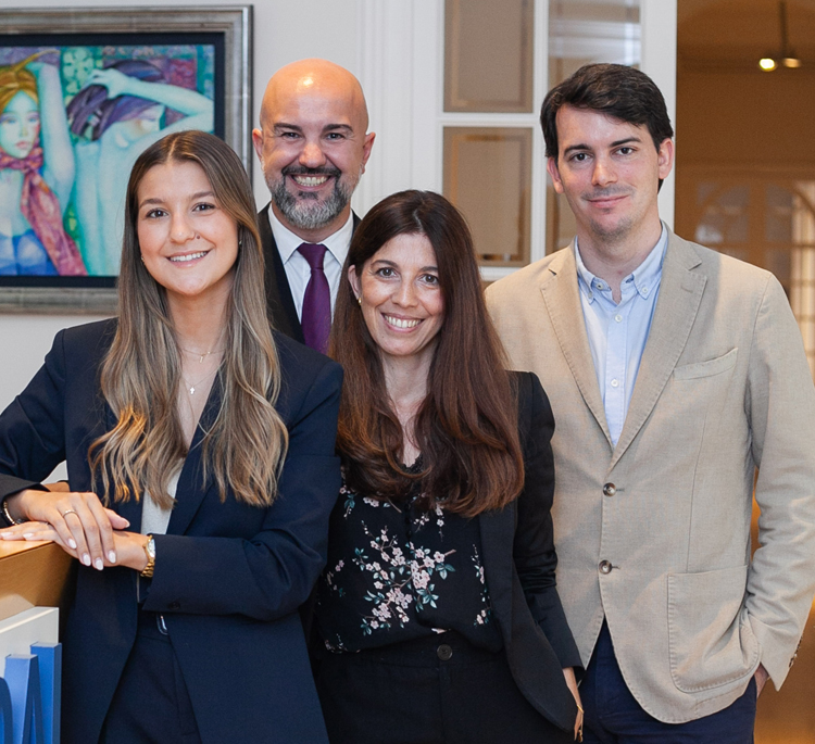 Ivanna Vila Tenedor, Miquel González Rodríguez, Iria Marí Alcántara y Pablo Pérez Jordi