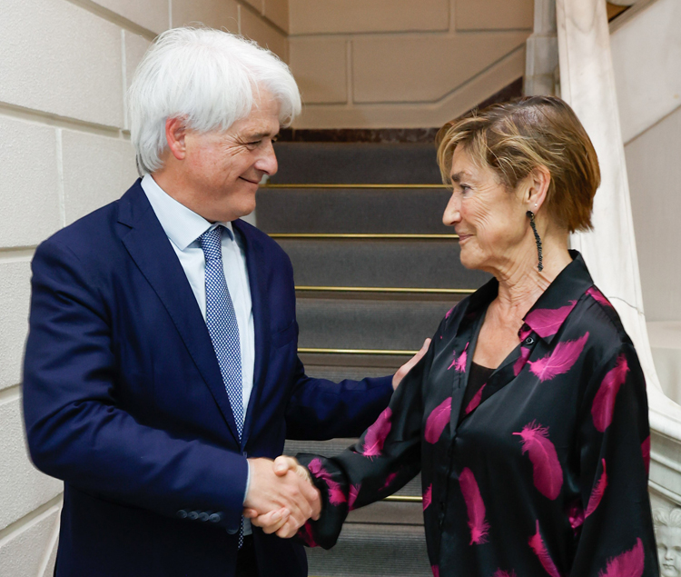 Salvador González Marín y Victoria Ortega