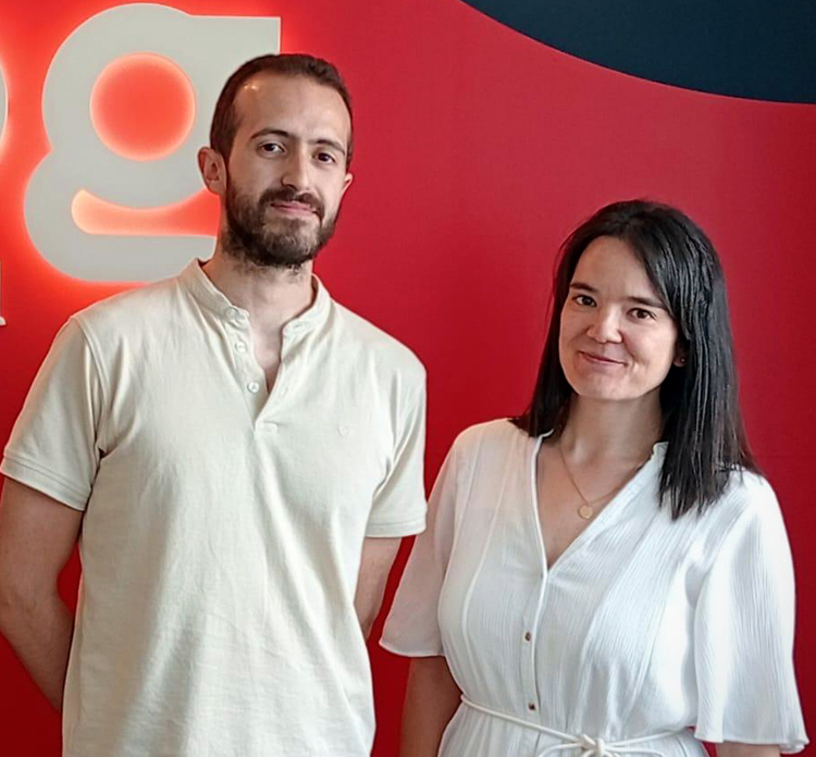 Juan Manuel Soto y Inés García Baquero