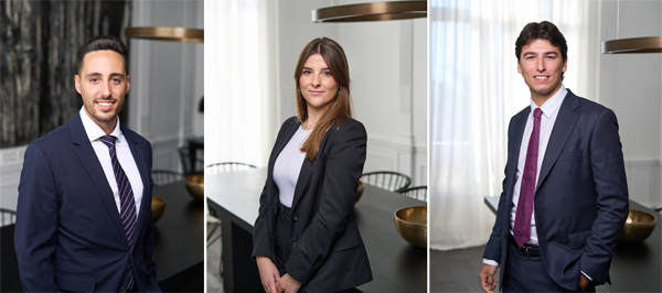 Juan Carlos Babiano, María Rocamora y Daniel Meca