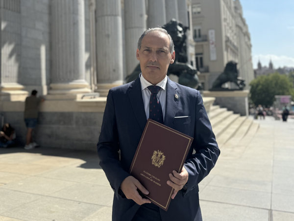 El Decano del Ilustre Colegio de la Abogacía de Madrid (ICAM), Eugenio Ribón