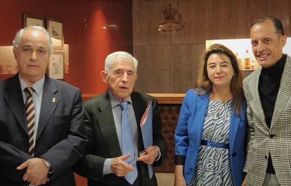 Jose María García Gutiérrez, Luis Rodríguez Avial-Llardent, María de los Reyes Rueda Serrano y Tomás Redondo Carrera
