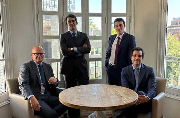 Blas A. González, José Luis Bocanegra, Sergio Barrasa y Gerardo Siguero