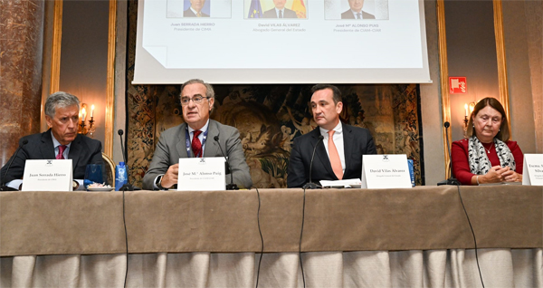 Juan Serrada, José María Alonso, David Vilas y Rosario Silva