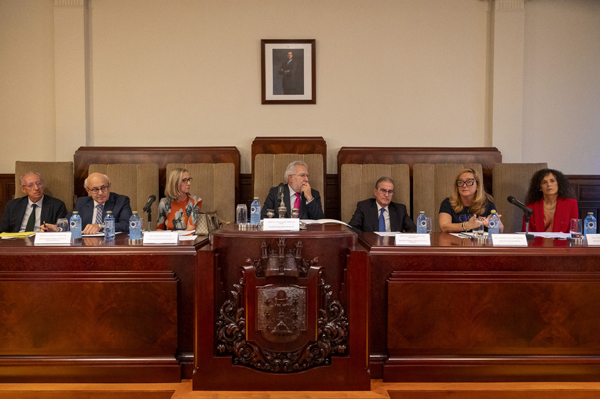 Gonzalo López Ebri, Fernando Suanzes, María José Gil, Miguel Ángel Santalices, José María Gómez, Almudena Castro-Girona y Fátima Vázquez