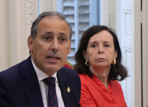 Eugenio Ribón y María Emilia Casas