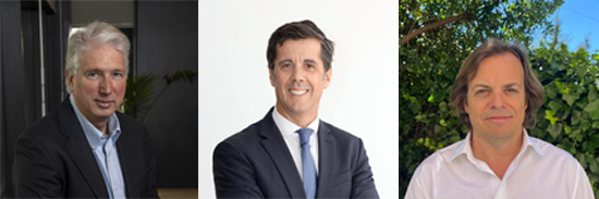 Sergi Giménez, Alejandro Gómez-Gracia y Guillermo López