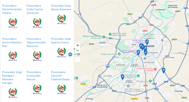 procuradores de Valladolid