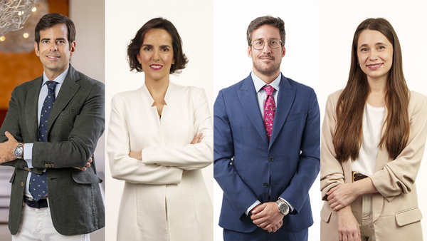 Antonio Benítez Ostos, María José Amo, Gustavo García - Villanova y Adela Merino