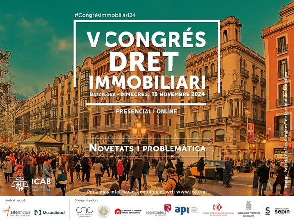 V edición del Congreso de Derecho Inmobiliario