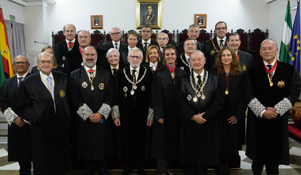 Acto de apertura del curso 24/25 de la Real Academia de Jurisprudencia y Legislación de Granada