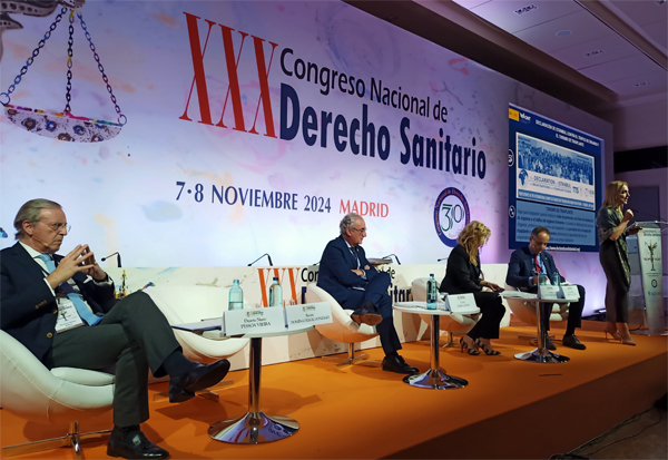 mesa redonda del XXX Congreso Nacional de Derecho Sanitario