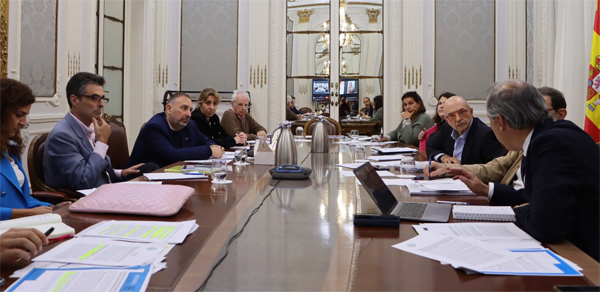 reunión del Decano Eugenio Ribón con las asociaciones de mutualistas para recoger sus aportaciones al informe de María Emilia Casas el pasado 8 de Octubre de 2024