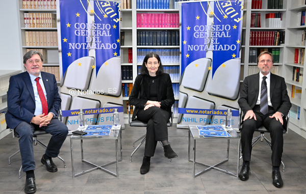 Alfonso Cavallé, Concepción Barrio y Ramón Casilda