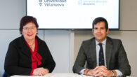 Carmen Fuente Cobo, Rectora de la Universidad Villanueva y Antonio Benítez Ostos, Socio - Director de Administrativando Abogados