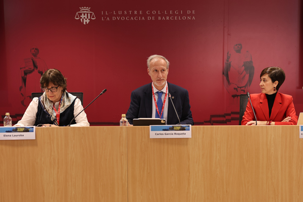 Elena Lauroba, Carles Garcia Roqueta y Cristina Díaz-Malnero