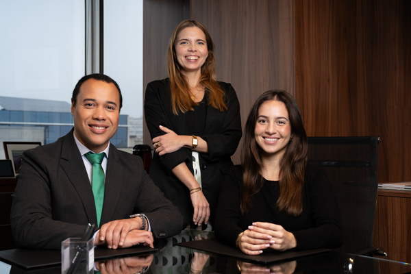 Murillo Costa Sanches, Maria do Carmo Pereira Coutinho y Mariana Andrés