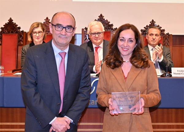 Miguel Ángel Campo y Patricia Esteban