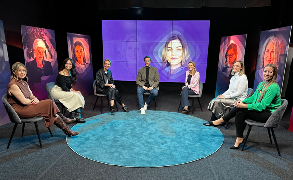 Cristina Muñoz-Aycuens, directora de Forensic en Grant Thornton; Irala Jiménez, miembro del departamento de People & Culture de Grant Thornton; Isabel Perea, socia de Auditoría de Grant Thornton; Policarpo Aroca, director de MCBD de Grant Thornton; Aurora Sanz, socia directora de Laboral en Grant Thornton; Andrea Álvarez, asociada de Business Solutions en Grant Thornton; y Roser Torrents, senior manager de Auditoría de Grant Thornton