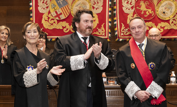 Victoria Ortega, Alfredo Sánchez-Rubio y Antonio Morán