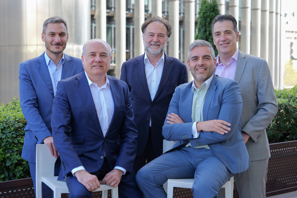 Héctor Pascual, Miguel Vega, Mario Alonso, José Luis Gómez y Carlos Barreda
