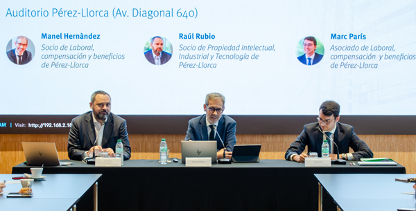 Raúl Rubio, Manel Hernàndez y Marc París
