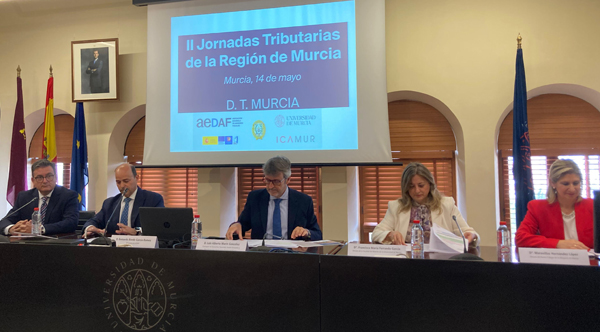 II JORNADAS TRIBUTARIAS DE MURCIA