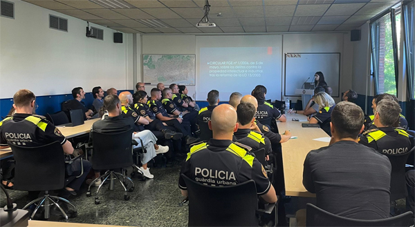 ANDEMA y la Guardia Urbana de Barcelona