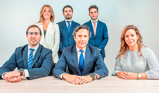 Equipo directivo de Falcón Abogados