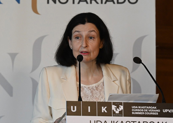 Concepción Pilar Barrio Del Olmo, presidenta del Consejo General del Notariado