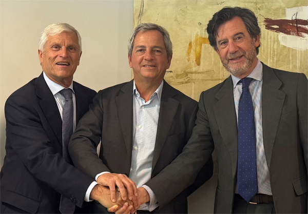 Antonio Plana, Claudi Garcés y Víctor de Cambra