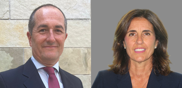 Daniel Landaluce y María Martínez