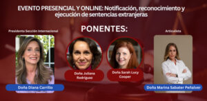 Notificación, reconocimiento y ejecución de resoluciones judiciales