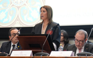 La decana de la abogacía barcelonesa, Cristina Vallejo