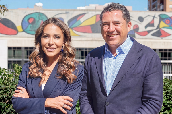 Pilar Sánchez-Bleda y Carlos Rivadulla