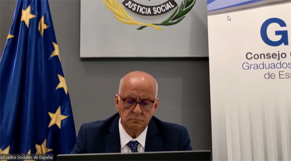 Joaquín Merchán en la rueda de prensa - Imagen: CGGSE