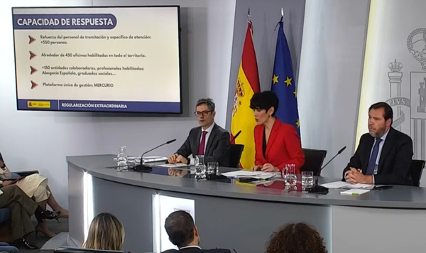 Rueda de prensa de la ministra Elma Saiz 14-04-2026