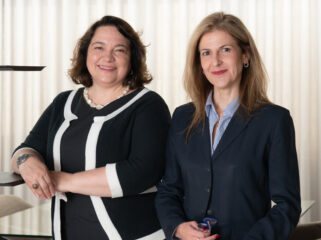 Giannina Tacca y Beatriz Pintos