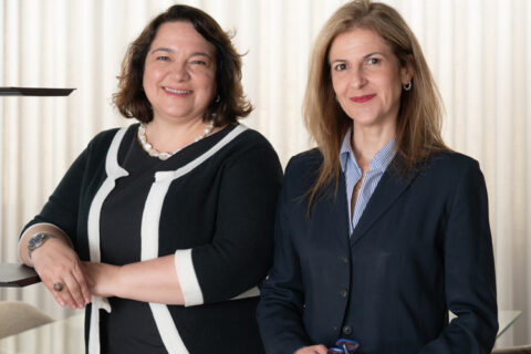 Giannina Tacca y Beatriz Pintos